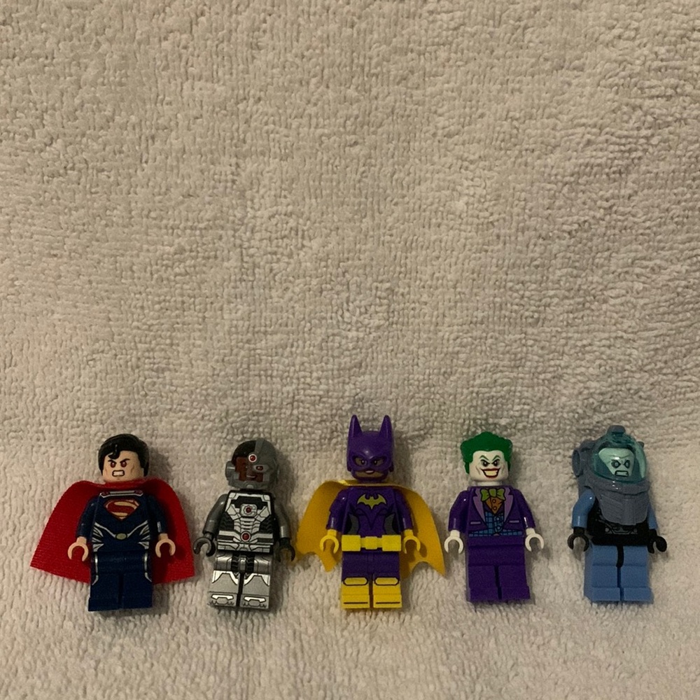 DC Lego minifigure lot of 5